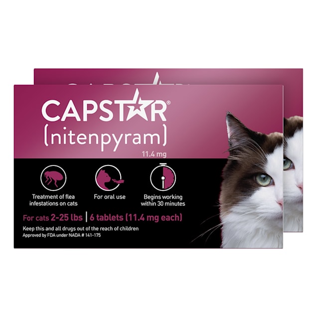 Capstar Flea Tablets for Cats 225 lbs., Count of 12 Petco