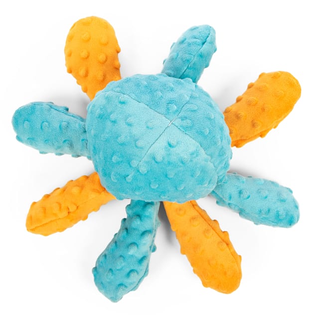 Octopus Dog Toy Bite-Resistant Anxiety Relieve Fun Squeak Plush