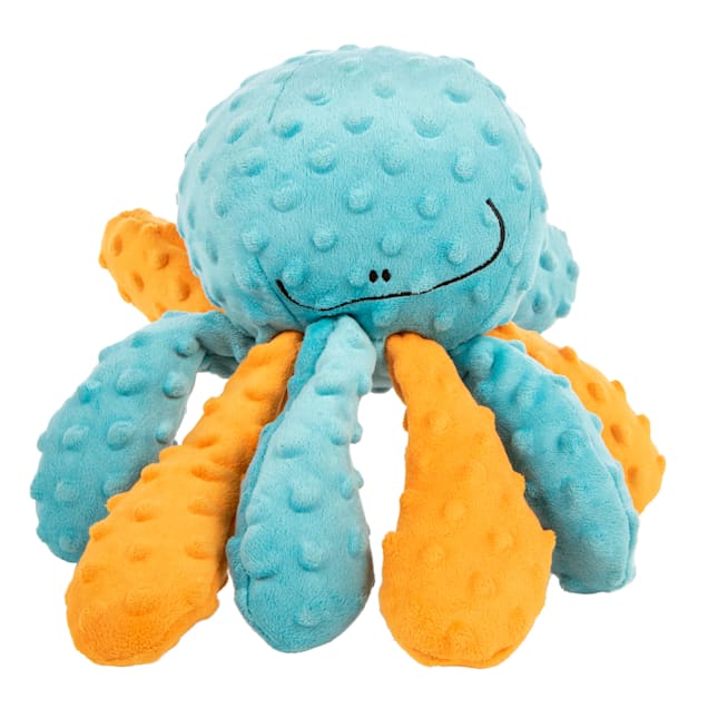 Octopus Dog Toy Bite-Resistant Anxiety Relieve Fun Squeak Plush