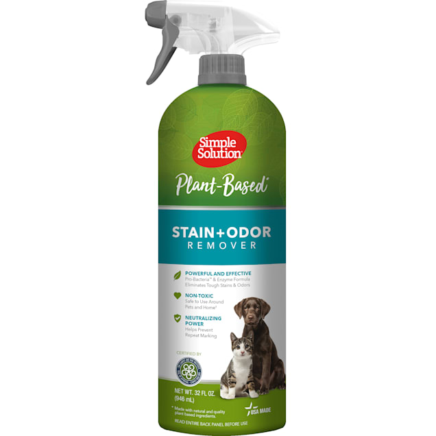 Simple Solution Plant-Based Stain & Oder Remover for Pets, 32 fl. oz. - Carousel image #1