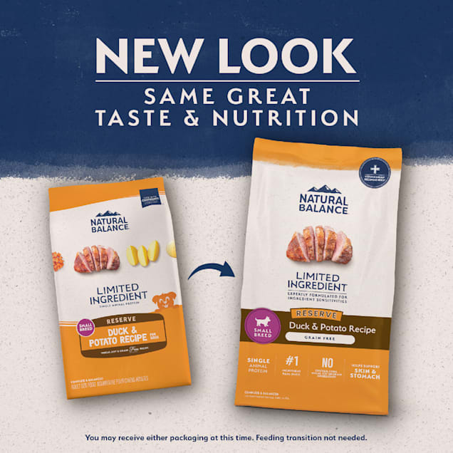 Natural Balance L.I.D. Small-Breed Duck & Potato Grain-Free Dry