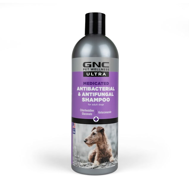 GNC Ultra for Pets Medicated Anti-Bacterial Anti-Fungal Dog Shampoo, 16 fl. oz. - Carousel image #1