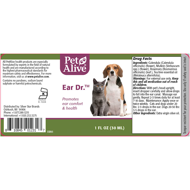 Petco ear drops for dogs clearance