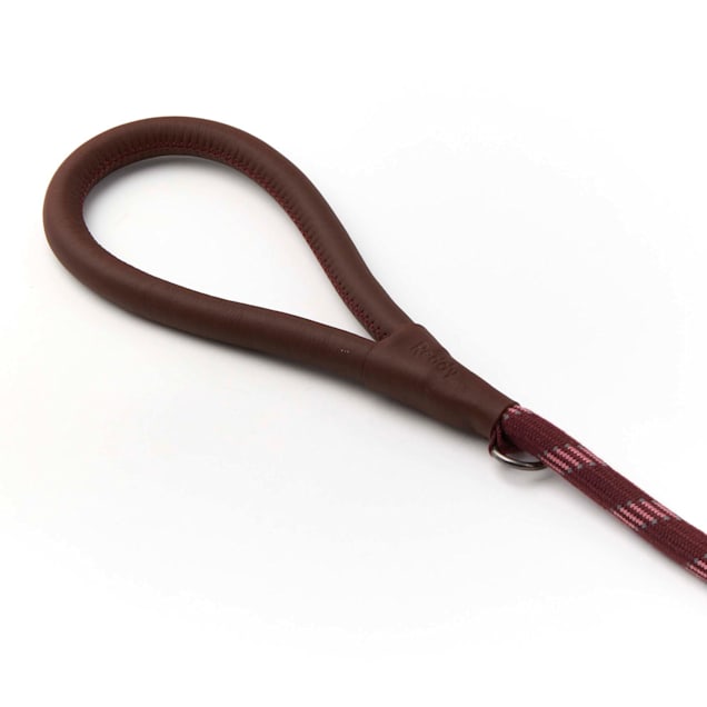 Reddy Burgundy Rope Dog Leash 6 ft