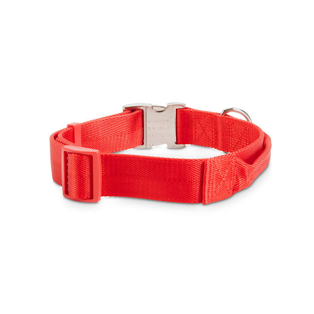 YOULY Red Big Dog Collar with Traffic Handle X Large XX Large Petco