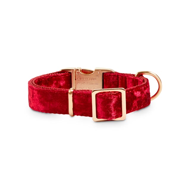 Red velvet collar Clearance