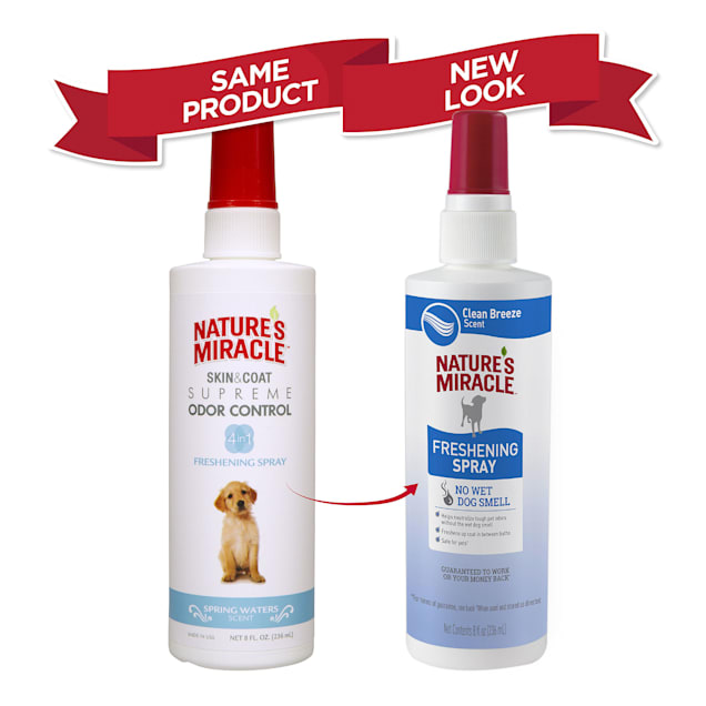 Wet dog spray clearance