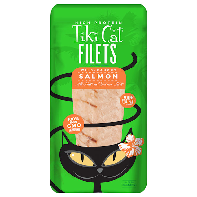 Tiki Cat Filet Salmon Wet Food, 1 oz., Case of 12 - Carousel image #1