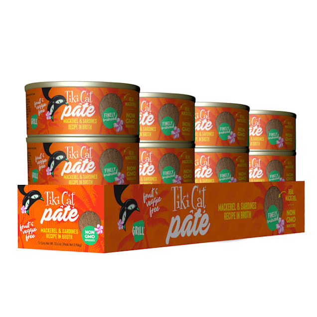 Tiki cat mackerel and sardines on sale