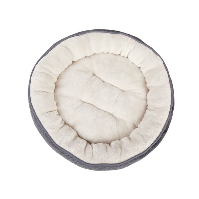 Harmony textured clearance round cat bed