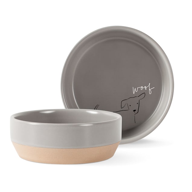 Woof dog bowl store