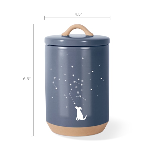 Ceramic dog treat container cheap