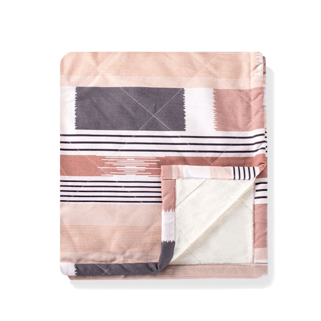 PetShop by Fringe Studio Textile Lines Canv with Fleece Blanket for ...