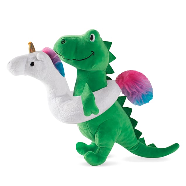 PetShop by Fringe Studio Summa Time Rex Plush Dog Toy, Medium - Carousel image #1