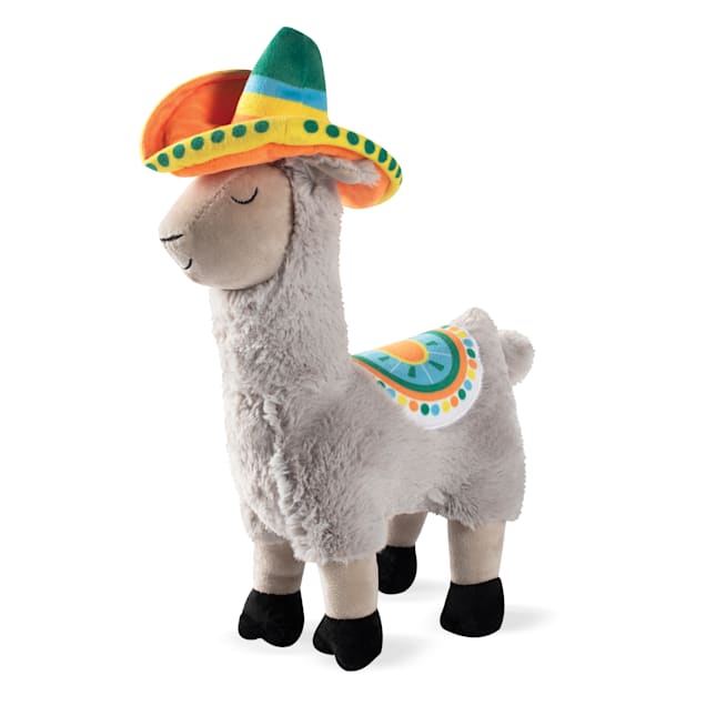 christmas llama dog toy