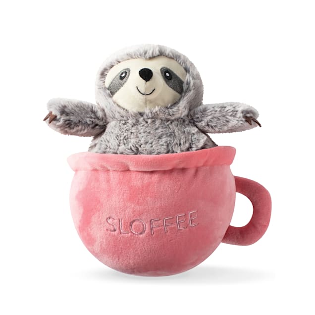 PetShop by Fringe Studio Sloffee Plush Dog Toy, Medium - Carousel image #1