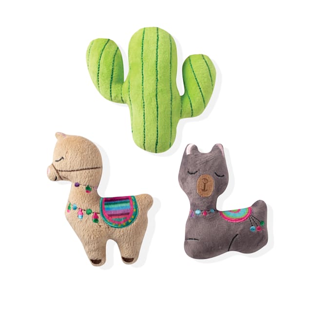 stuffed cactus dog toy
