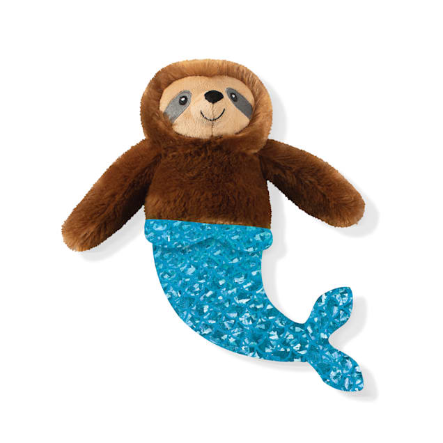 PetShop by Fringe Studio Mer Sloth Plush Dog Toy, Medium - Carousel image #1