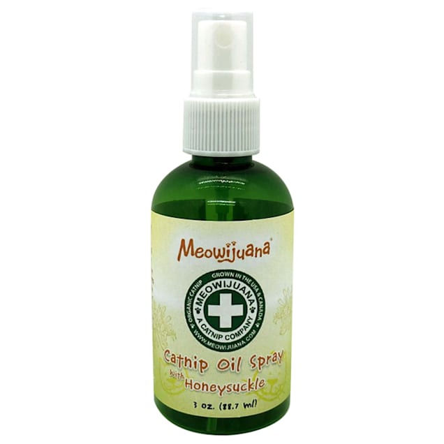 Meowijuana Organic Catnip & Honeysuckle Spray, 3 oz