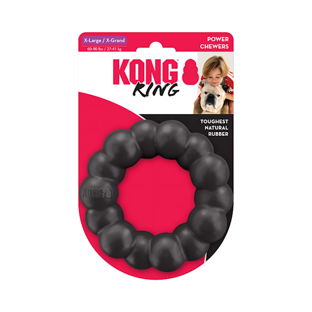 KONG Extreme Black Ring Dog Toy X Large