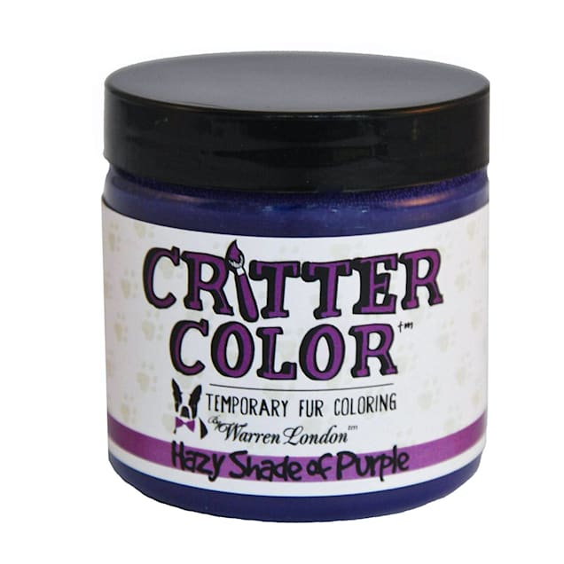 Warren London Critter Color Hazy Shade Of Purple Temporary Fur Coloring for Dogs, 4 fl. oz. - Carousel image #1