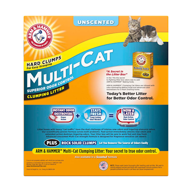 Arm and hammer dust 2025 free unscented cat litter