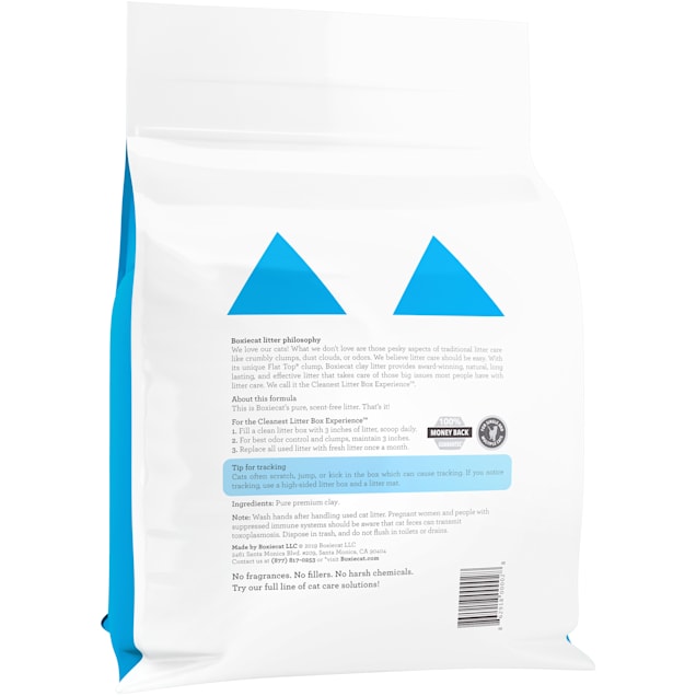 Boxiecat Natural Scent Free Premium Clumping Clay Cat Litter, 28 lbs.