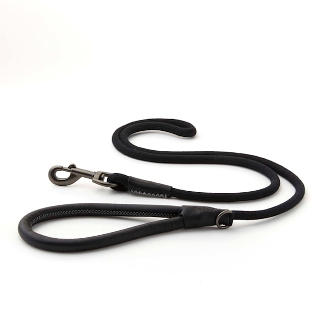 Reddy Black Rope Dog Leash, 5 ft. - Carousel image #1