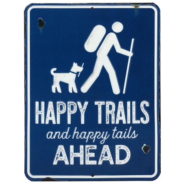 Happy trails and tails on sale