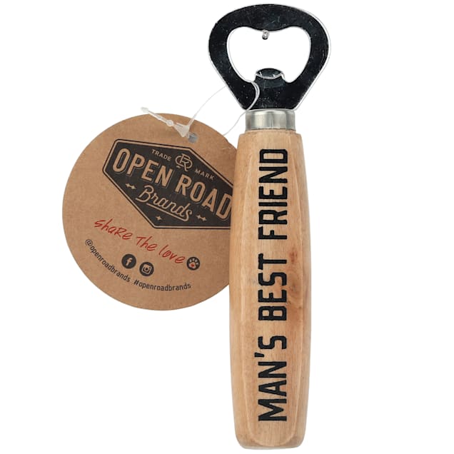 Open Road Brands Man's Best Friend Top Dog Bottle Opener