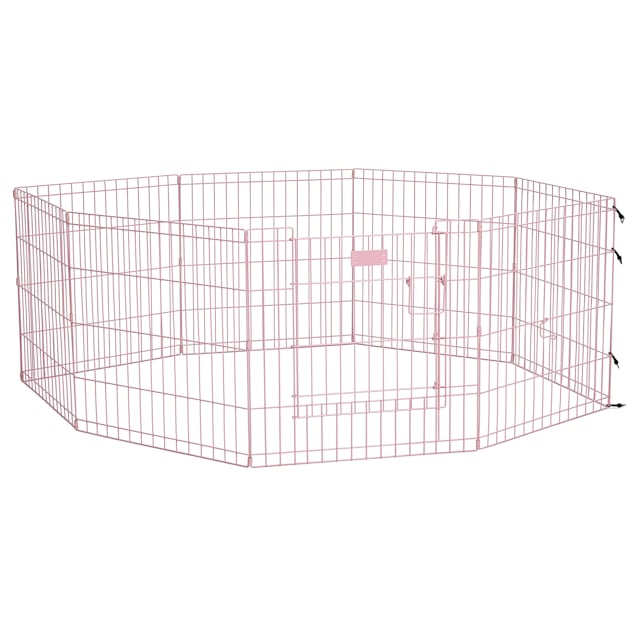 Pink dog deals playpen