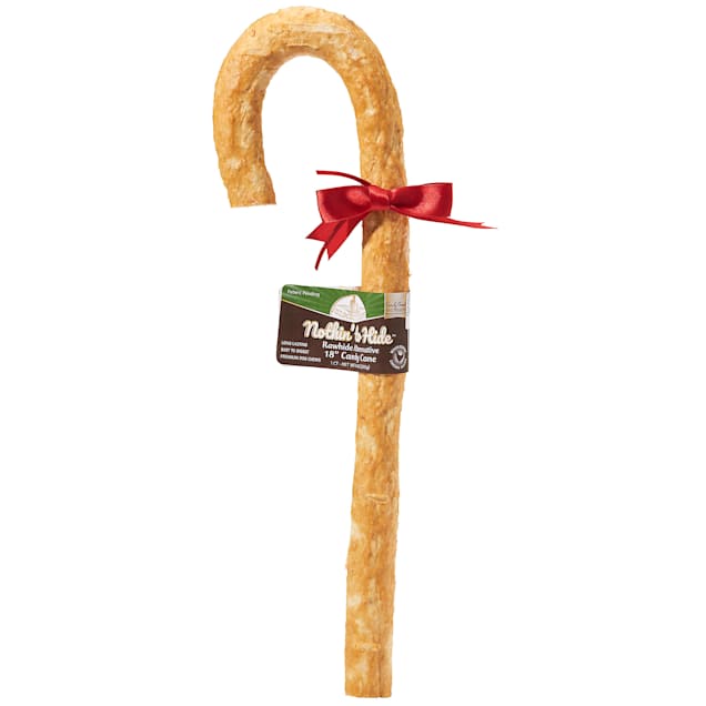 Fieldcrest Farms Nothin' to Hide Holiday Candy Cane Chicken Flavor Chew Dog Treats, 7.4 oz. - Carousel image #1