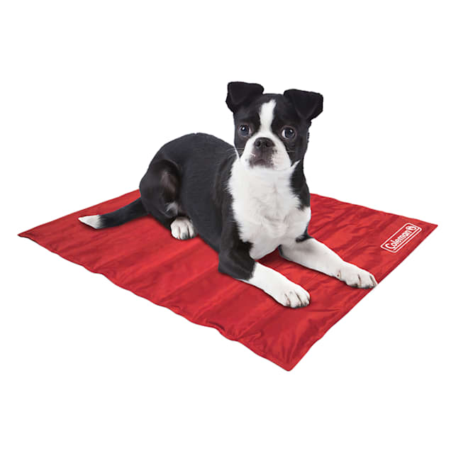 Coleman Red Cooling Mat for Dogs, 18" L X 12" W - Carousel image #1