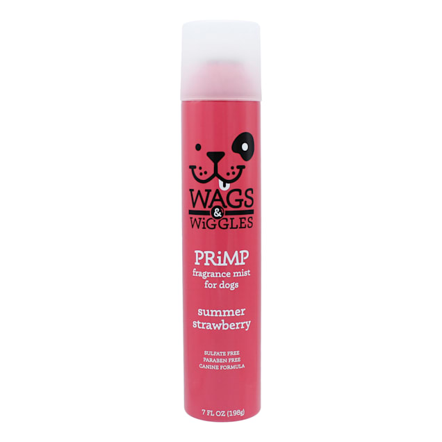 Wags & Wiggles Primp Fragrance Mist Summer Strawberry Scent Dog Spray, 7 fl. oz. - Carousel image #1