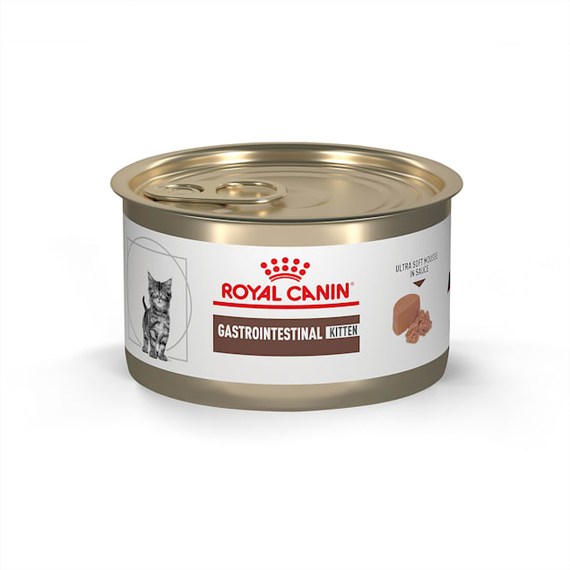 Royal Canin Veterinary Diet Gastrointestinal Ultra Soft Mousse Wet Kitten Food 5.1 oz. Case of 24