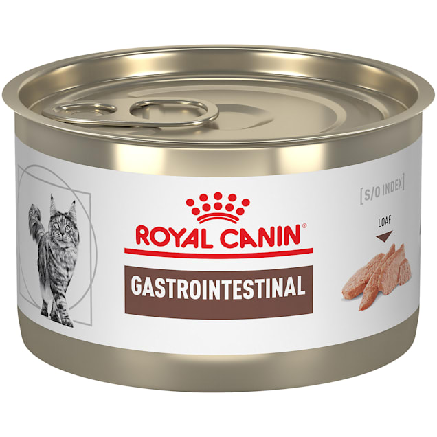 Royal Canin Veterinary Diet Gastrointestinal Loaf Canned Wet Cat Food, 5.1 oz., Case of 24 - Carousel image #1
