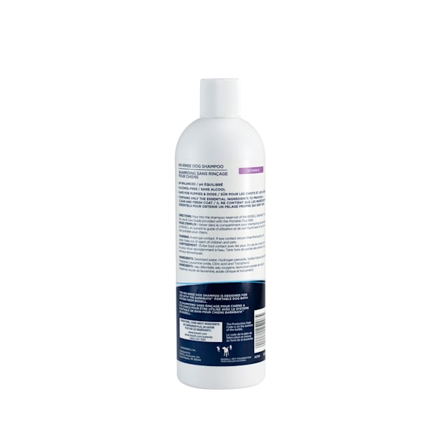 Bissell no shop rinse dog shampoo