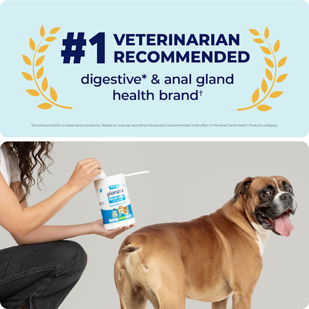 Vetnique Labs Glandex Fresh Scented Anal Gland Hygenic Wipes for