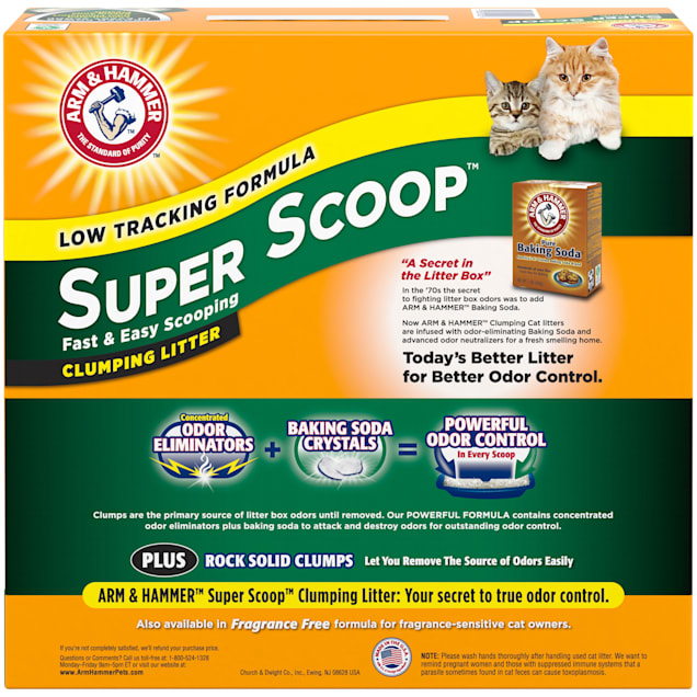 Arm Hammer Super Scoop Clumping Litter for Cats 20 lbs. Petco