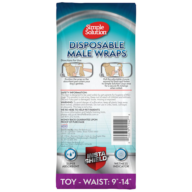 Petco male wraps outlet