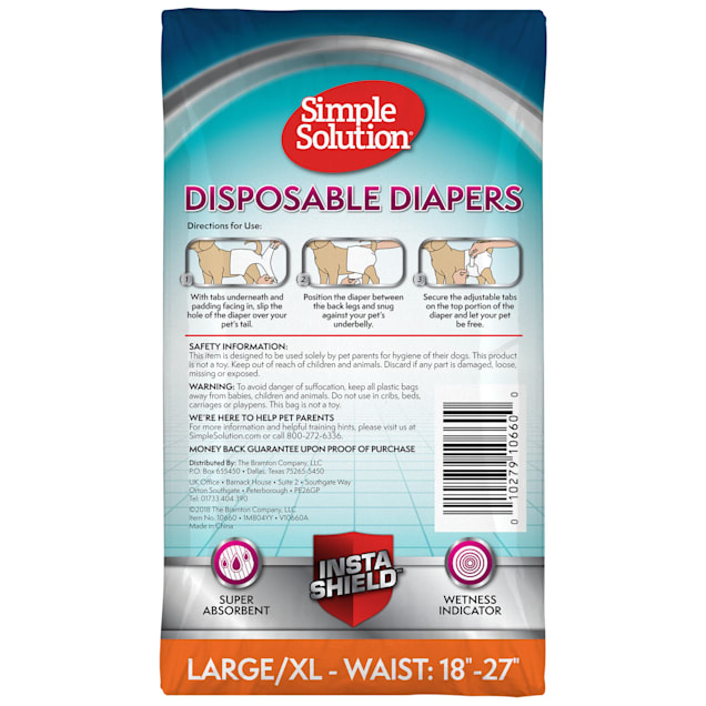 Petco disposable dog diapers 2025