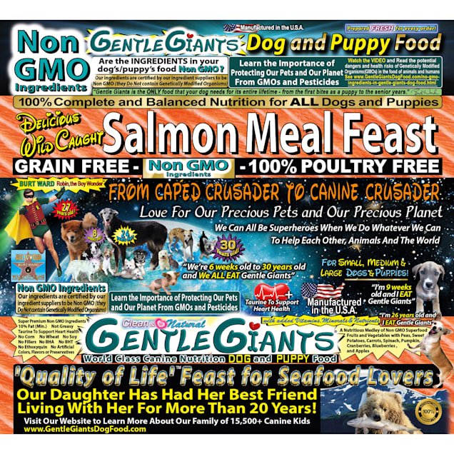 Natural gentle giants discount dog food