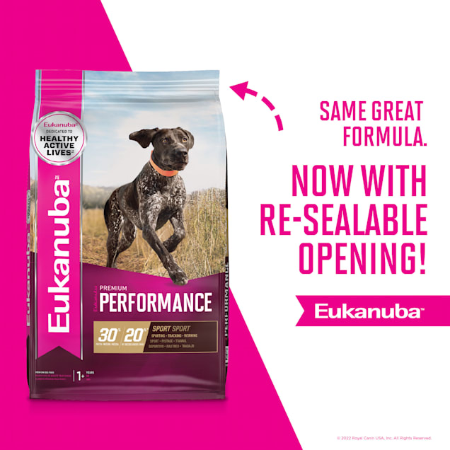 Mysterie bewondering deuropening Eukanuba Premium Performance 30/20 SPORT Adult Dry Dog Food, 28 lbs. | Petco
