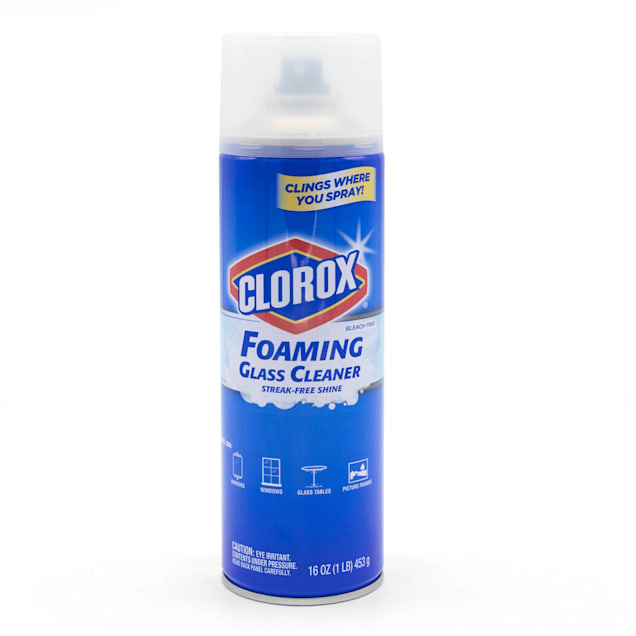 Clorox Streak Free Foaming Glass Cleaner Aerosol Spray 16 Fl Oz Petco