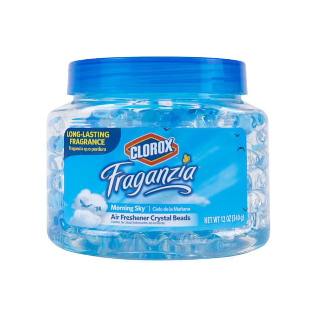 Clorox Fraganzia Air Freshener Crystal Beads in Morning Sky Scent, 12 fl. oz. - Carousel image #1