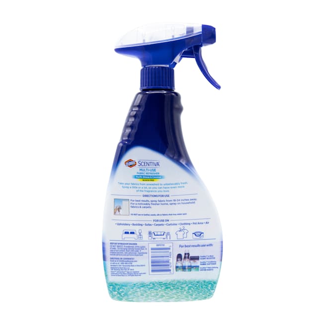 Clorox Scentiva Multi-Use Fabric Refresher Spray in Pacific Breeze &  Coconut Scent, 16.9 fl. oz.