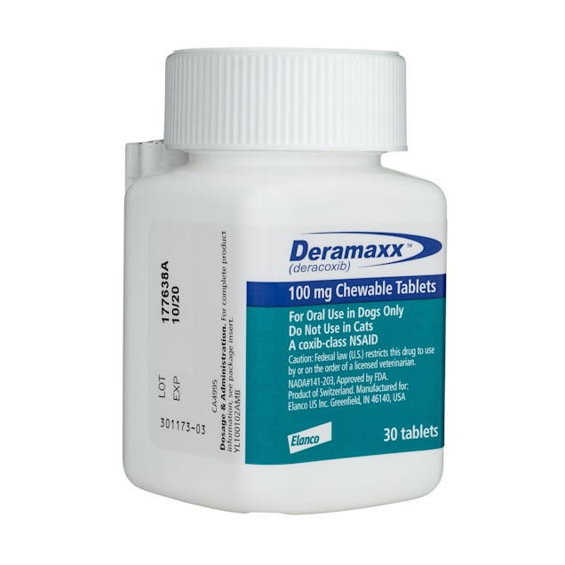 deramaxx 100 mg for dogs single chewable tablet