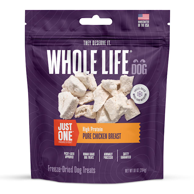 Whole life online dog food