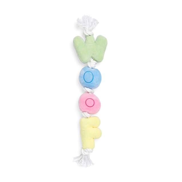 BOBS from Skechers Woof Plush & Rope Dog Toy, Large - Carousel image #1