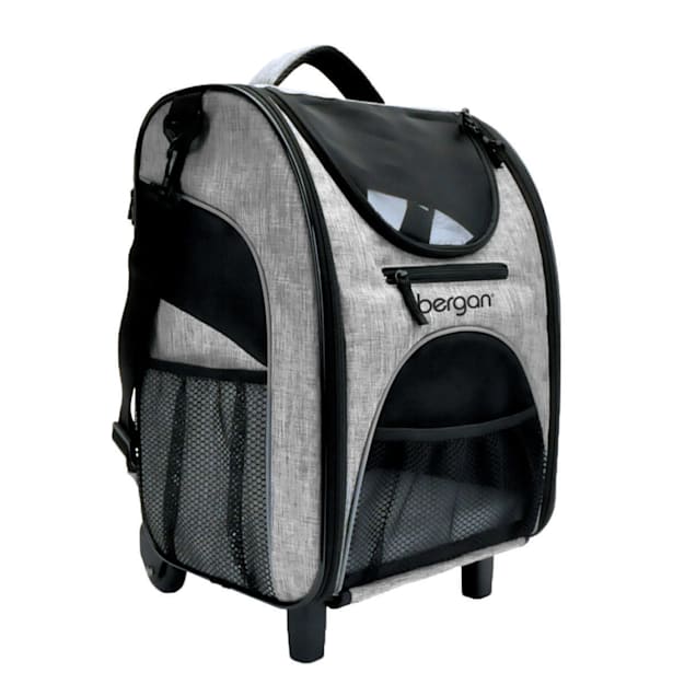 Pet carrier roller top